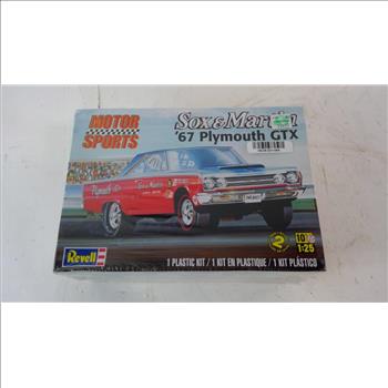 Motor Sports Sox & Martin '67 Plymouth GTX Model Car