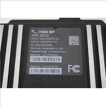 Motorola APX 6500 Single-Band P25 Mobile  Radio