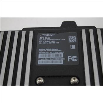 Motorola APX 6500 Single-Band P25 Mobile  Radio