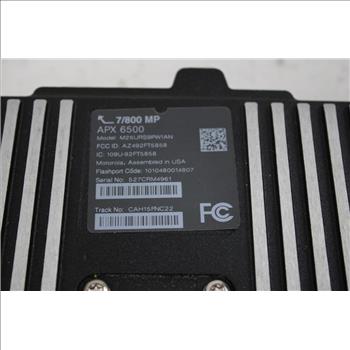 Motorola APX 6500 Single-Band P25 Mobile  Radio