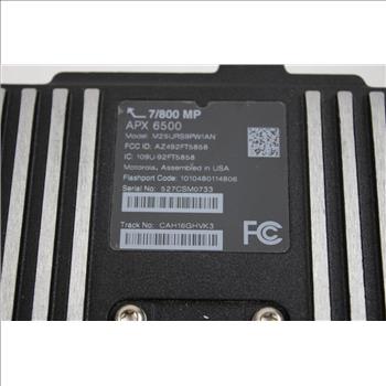 Motorola APX 6500 Single-Band P25 Mobile  Radio
