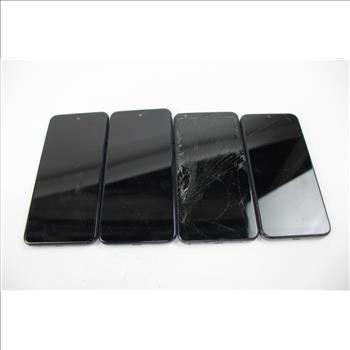 Motorola, Blu Cell Phone Lot, 4 Pieces, Sold For Parts