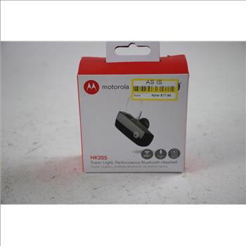 Motorola Bluetooth Headset And Scosche Dash Cam, 2 Pieces