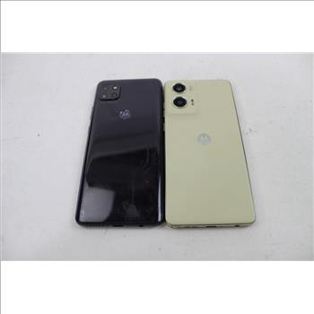 Motorola Cell Phone Lot, 2 Pieces, Sold For Parts