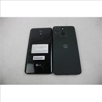 Motorola Cell Phone Lot, 2  Pieces, Sold For Parts