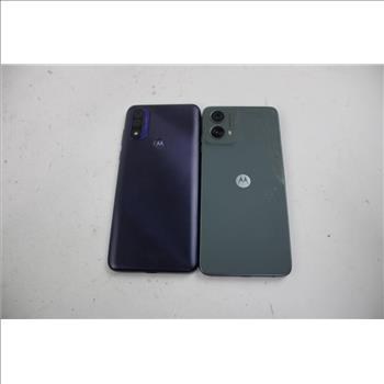 Motorola Cell Phone Lot, 2 Pieces, Sold For Parts
