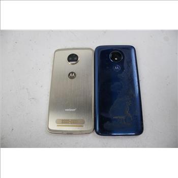 Motorola Cell Phone Lot, 2 Pieces, Sold For Parts