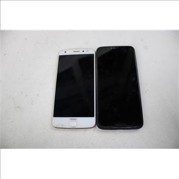 Motorola Cell Phone Lot, 2 Pieces, Sold For Parts