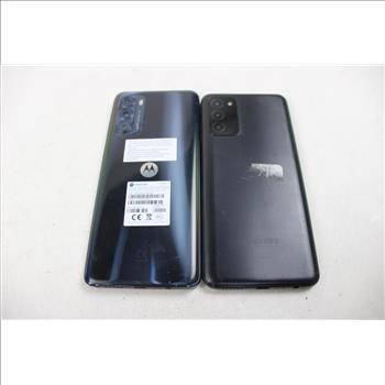 Motorola Cell Phone Lot, 2 Pieces, Sold For Parts
