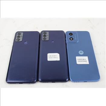 Motorola Cell Phone Lot, 3 Pieces, Sold For Parts