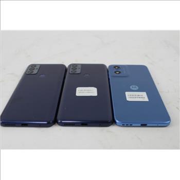 Motorola Cell Phone Lot, 3 Pieces, Sold For Parts