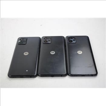 Motorola Cell Phone Lot, 3 Pieces, Sold For Parts