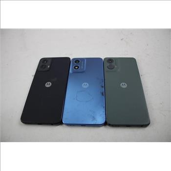 Motorola Cell Phone Lot, 3 Pieces, Sold For Parts