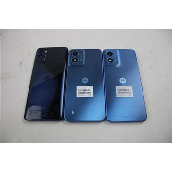 Motorola Cell Phone Lot, 3 Pieces, Sold For Parts