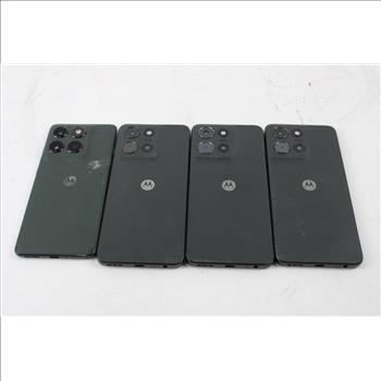 Motorola Cell Phone Lot, 4 Pieces, Sold For Parts