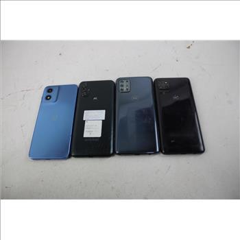 Motorola Cell Phone Lot, 4 Pieces, Sold For Parts