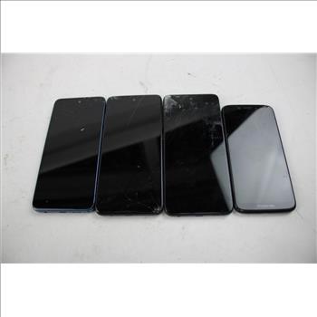 Motorola Cell Phone Lot, 4 Pieces, Sold For Parts
