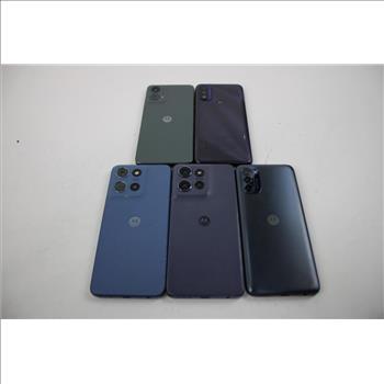 Motorola Cell Phone Lot, 5 Pieces, Sold For Parts