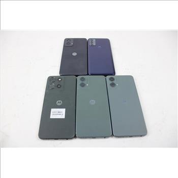 Motorola Cell Phone Lot, 5 Pieces, Sold For Parts