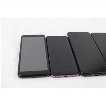 Motorola, Cloud, Samsung Cell Phone Lot, 5 Pieces, Sold For Parts