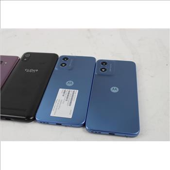 Motorola, Cloud, Samsung Cell Phone Lot, 5 Pieces, Sold For Parts