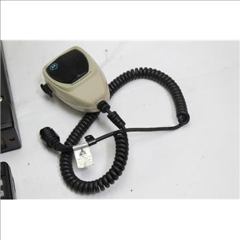 Motorola Control Unit, Microphone, And Radio 3 Pieces