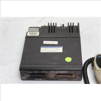 Motorola Control Unit, Microphone, And Radio 3 Pieces