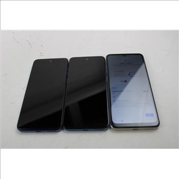 Motorola, Cricket Cell Phone Lot, 3 Pieces, Sold For Parts