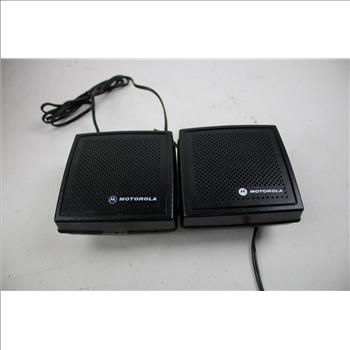 Motorola External Speakers, 2 Pieces
