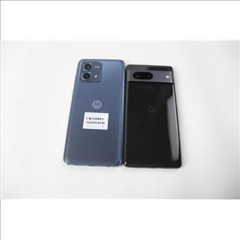 Motorola, Google Cell Phone Lot, 2 Pieces, Sold For Parts