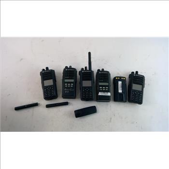 Motorola Hand Held Radios, 5 Pieces