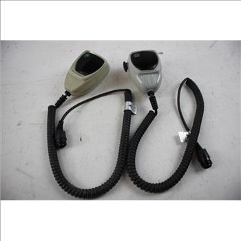 Motorola Handheld Microphone/Speaker Radio Attachment Bulk Lot, 34 Pieces