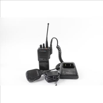 Motorola HT1000 Radio With Mic, 3 Pieces