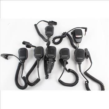 Motorola Lapel Mics, 10+ Pieces