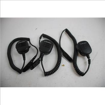 Motorola Microphone/Speaker Radio Attachment, 30+ Pieces