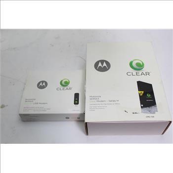 Motorola Modem And Usb Modem 2 Pieces