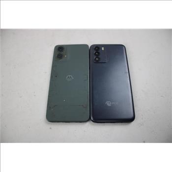 Motorola & PCD Cell Phone Lot, 2 Pieces, Sold For Parts