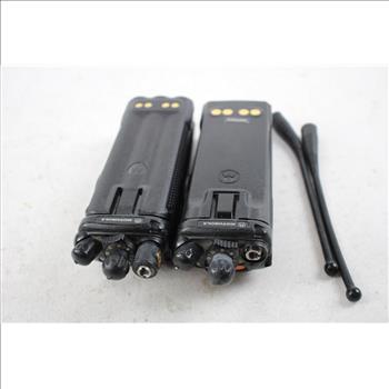 Motorola Portable Radios, 2 Pieces