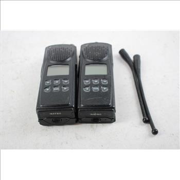 Motorola Portable Radios, 2 Pieces