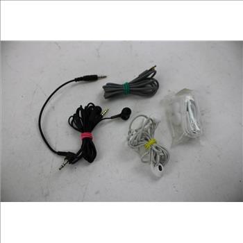 Motorola, Pxton Two-Way Radios, Connector/Charging Cords, Wired Earbuds, 7 Pieces