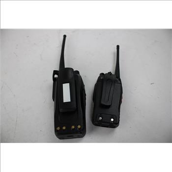 Motorola, Pxton Two-Way Radios, Connector/Charging Cords, Wired Earbuds, 7 Pieces