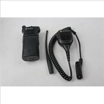 Motorola Radio 7-800 GPS, Holster, Tactical Light