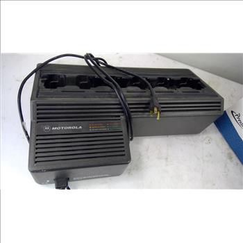 Motorola Radio Charging Station, Charging Bases Bulk Lot