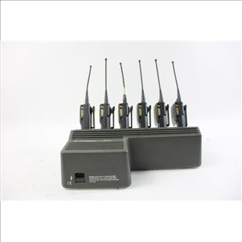 Motorola Radios, Charging Cradle And Chargers 10+ Pieces