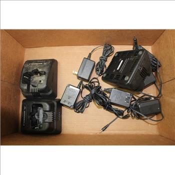 Motorola Radius SP50 Radios And Chargers, 8 Pieces