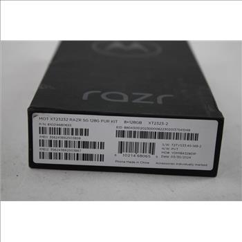 Motorola Razr 5G Smartphone, 128GB, Purple - NEW IN BOX