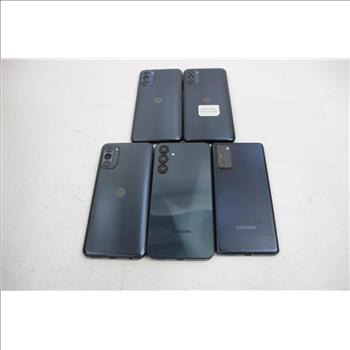 Motorola, Samsung, Cell Phone Lot, 17 Pieces, Sold For Parts