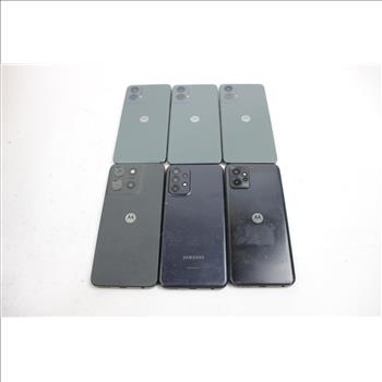 Motorola, Samsung, Cell Phone Lot, 17 Pieces, Sold For Parts