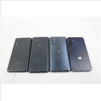 Motorola, Samsung Cell Phone Lot,  4 Pieces, Sold For Parts