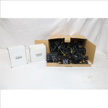 Motorola Speaker Microphone & Motorola Charging Cords 10+ Pieces